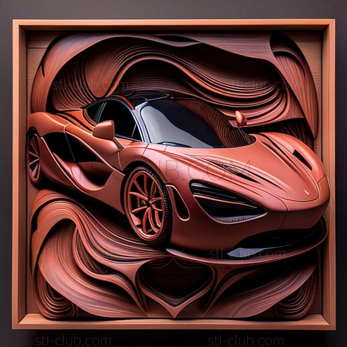 3D мадэль McLaren 720S (STL)